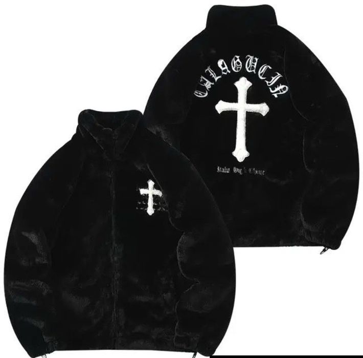 шуба із штучного хутра