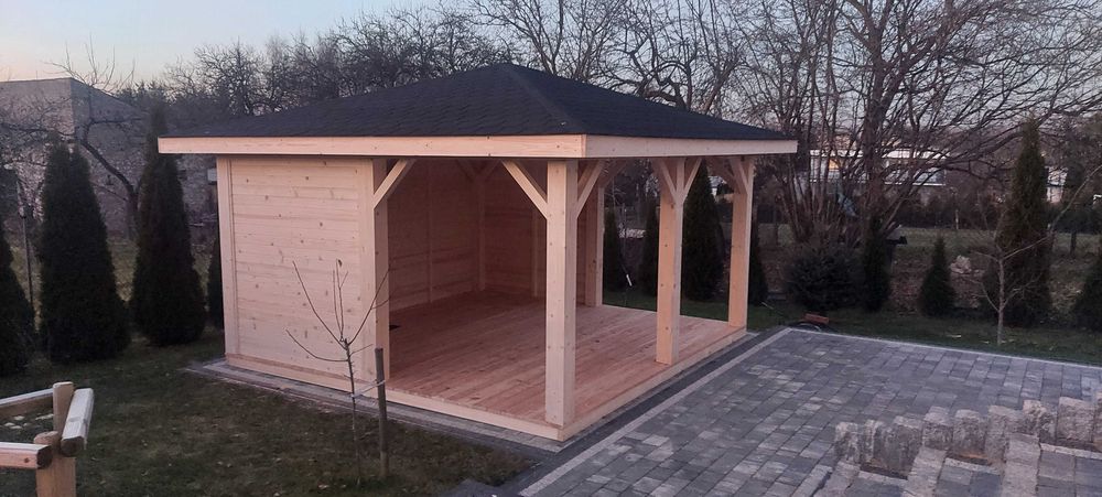 Altana 4x4m Wiata Zadaszenie Montaż Producent! (Dostępne inne wymiary)
