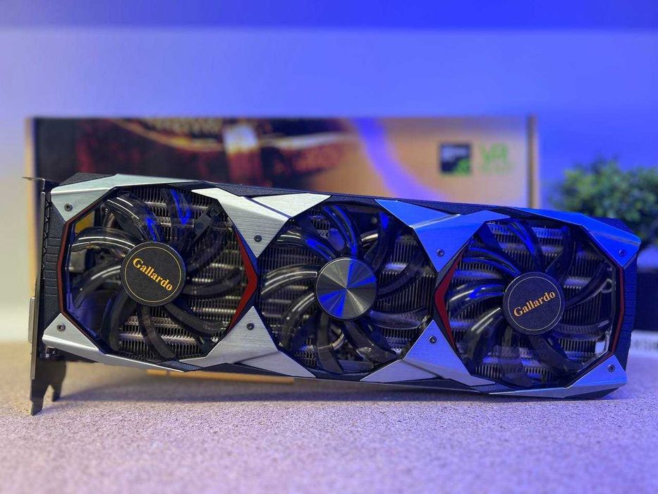 Відеокарта Manli GeForce GTX 1080 Ti Gallardo with RGB Lights Б/в + Гарантія 3 місяці!