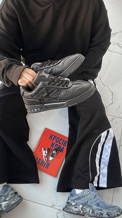 Кросівки Louis Vuitton LV Skate Sneaker Black premium