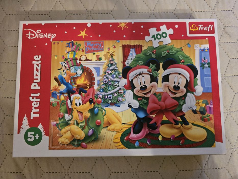 Nowe puzzle Disney z myszką Mike Mouse 100 puzzli