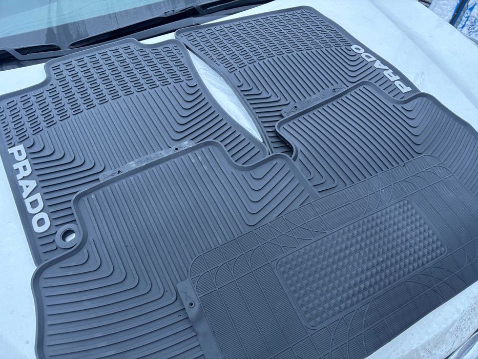 TOYOTA LAND CRUISER PRADO-150 Оригинальные резиновые Коврики JAPAN