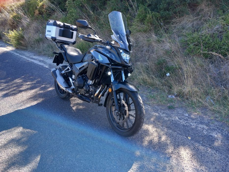 Honda cb500x com muitos extras