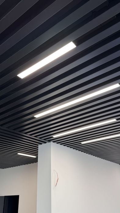 Підвісні стелі Грильято, Армстронг, Кубоподібна рейка