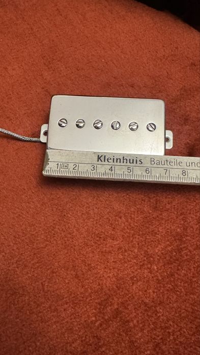 Przetwornik P90 w obudowie humbuckera - Bridge (52-53mm)