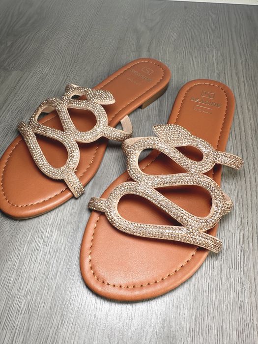 Chinelo / sandalia senhora - seaside - como novos