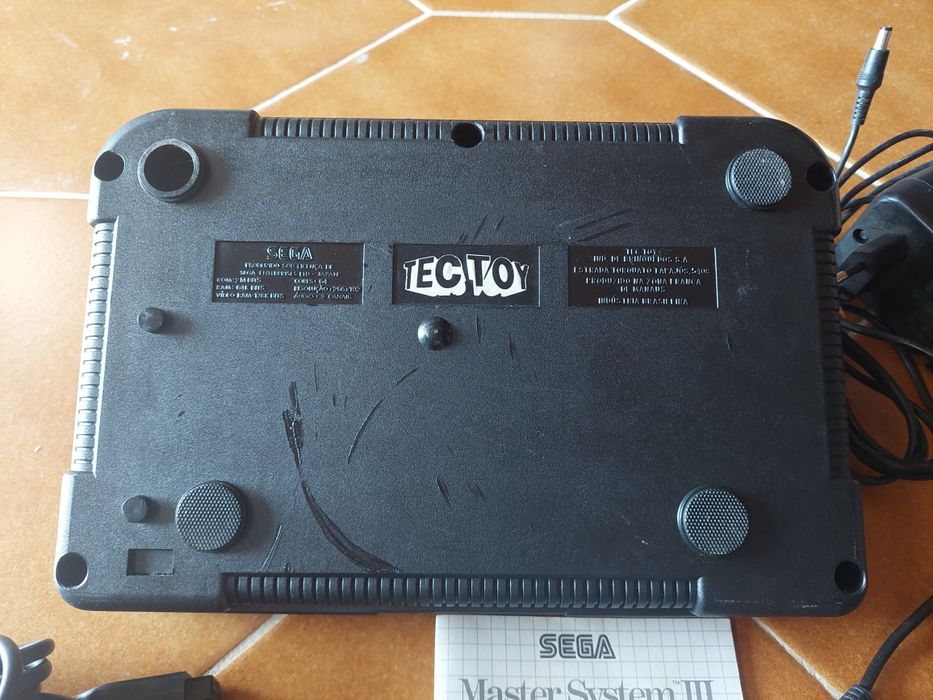 Master System iii Compact na caixa