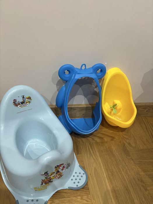 Nocnik i pisuar z kołowrotkiem