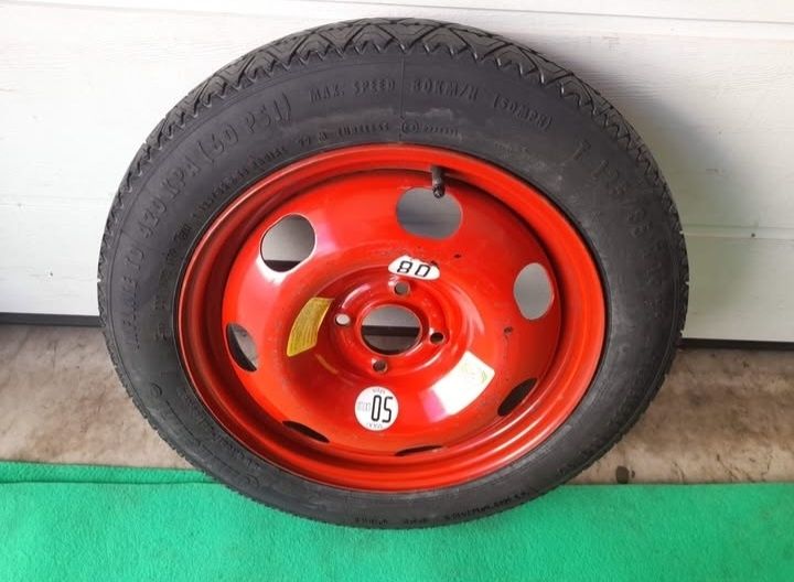 Roda suplente 16 4x108 Peugeot, Citroen jante emergência Pneu fino PSA