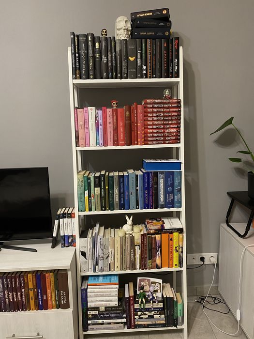 Стелаж HERNING 5 полиць білий