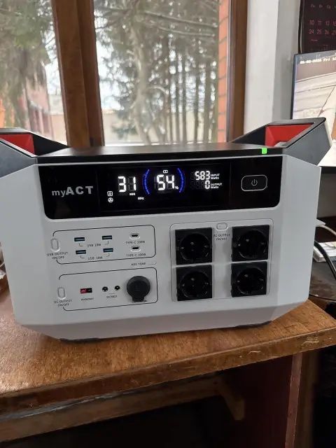 Зарядна станція myACT AP2502 2500W