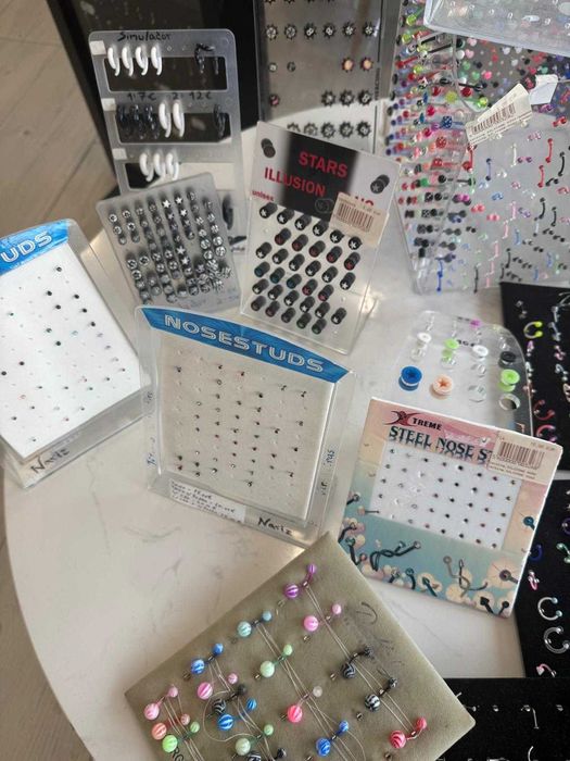 liquidação de Stock- Piercings