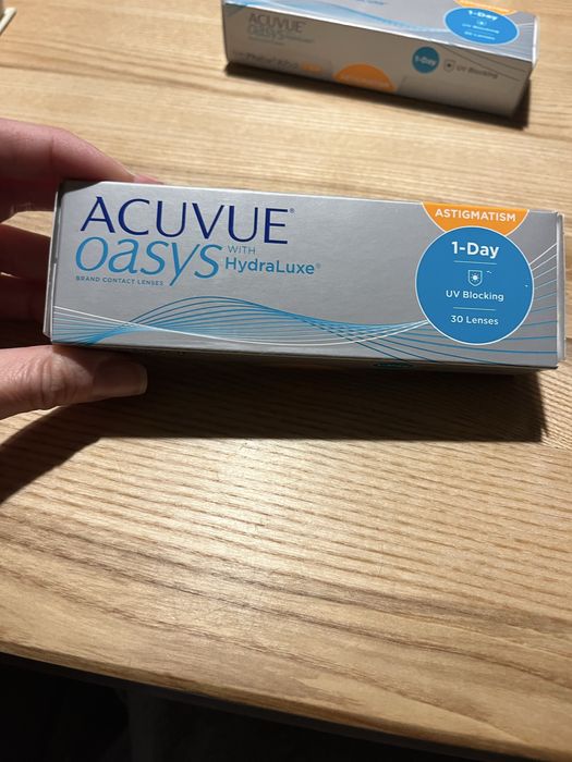 Soczewki kontaktowe acuvue for astigmatism toryczne
