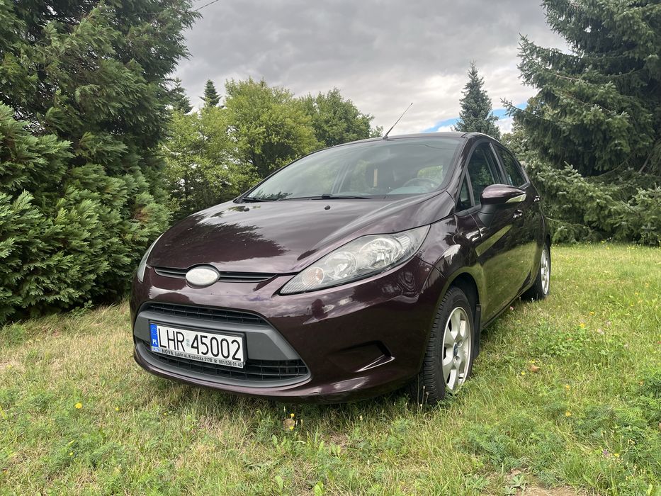 FORD Fiesta 1.25, 82 KM, 2010 rok, polski salon