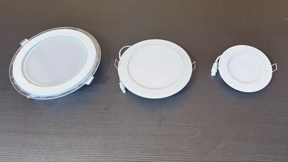 Conjunto de focos de luz