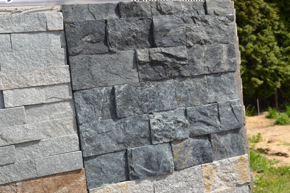 KWARCYT KAMIEŃ NATURALNY Kamien Elewacyjny Elewacja Paski