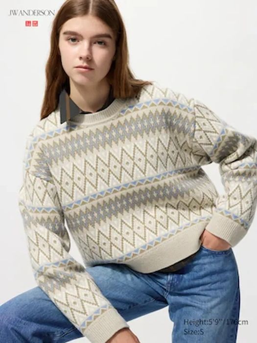 Светр uniqlo з люксовим брендом jw anderson