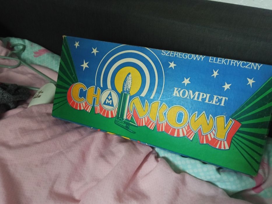 Światełka choinkowe prl