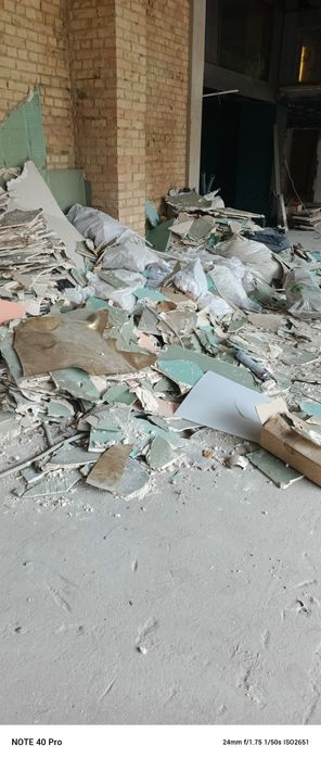 Вивіз будівельного сміття. Та різного хламу