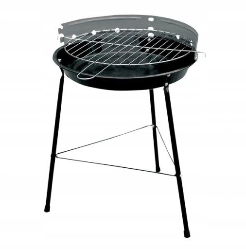 grill okrągły mały 32,5 cm na nóżkach