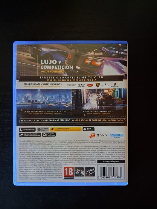 Test Drive Unlimited PS5