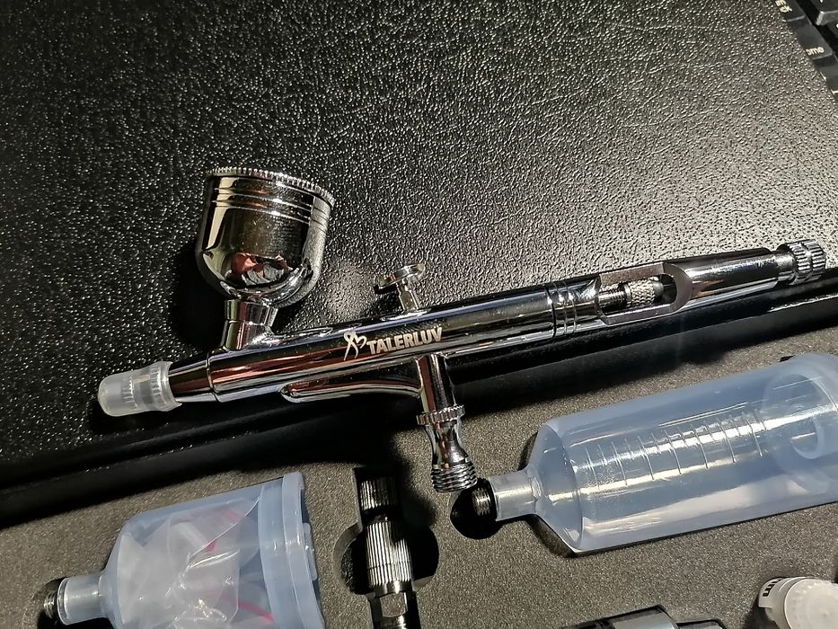 Аерограф професійний металевий аэрограф комплект покраски авто