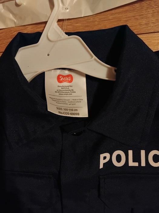 Strój policjanta Smyk 116