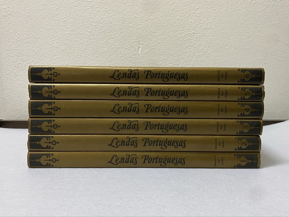 Livro Lendas Portuguesas (1982) - 6 Volumes
