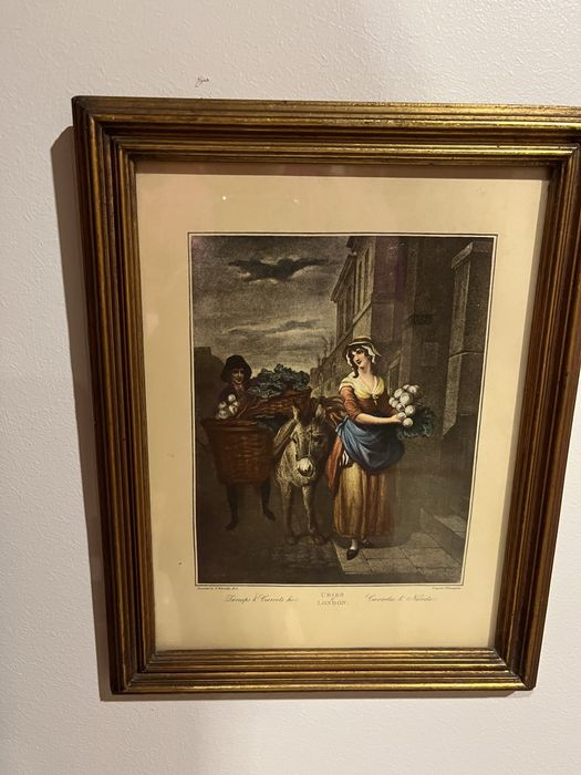 Quatro quadros vintage