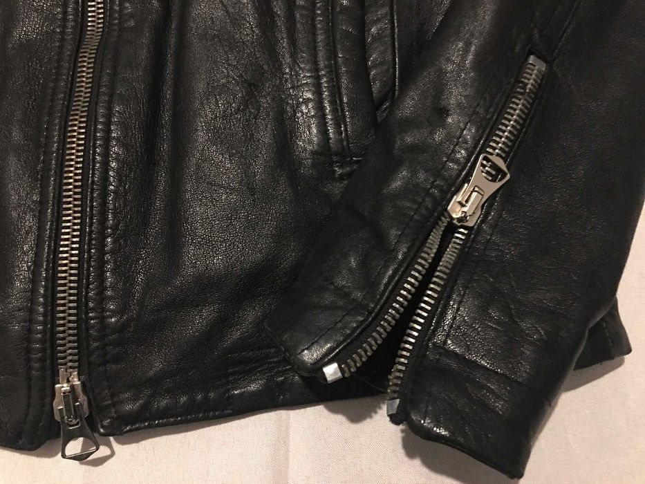 Kurtka skórzana damska 50 KUROSAWA miękka Italy