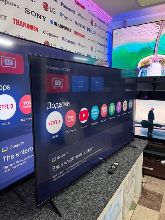 Продам телевізор TCL 65V6B 4K Smart голос