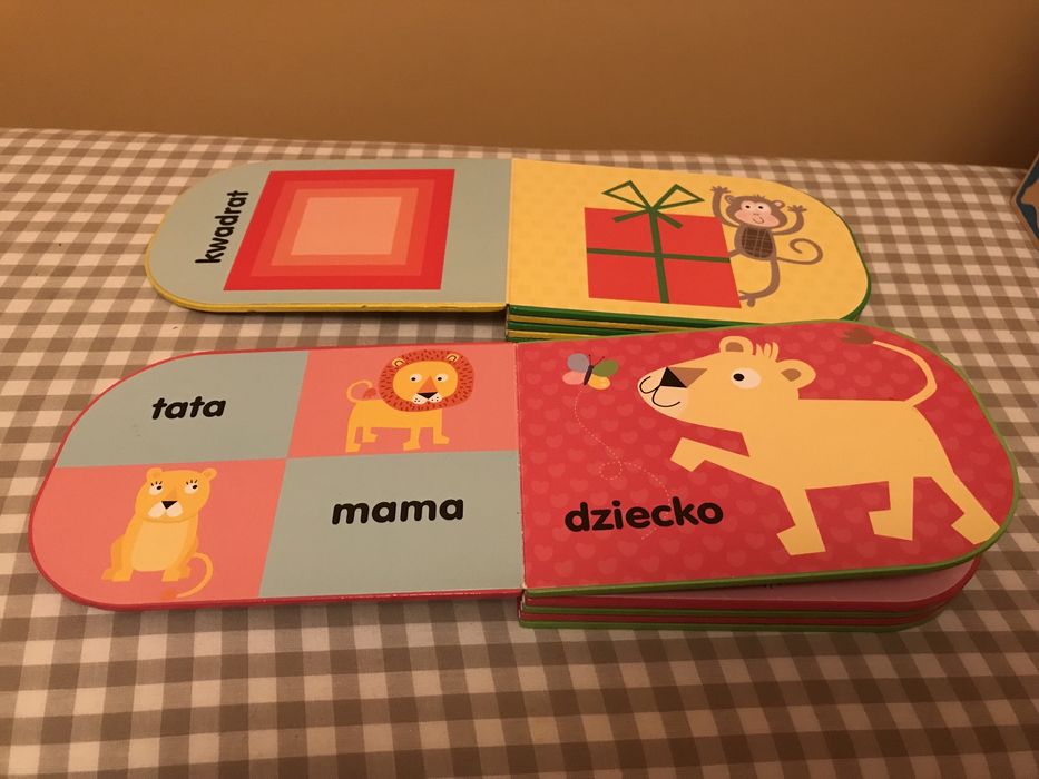 Seria książeczek Moje pierwsze ... dla dzieci 1+