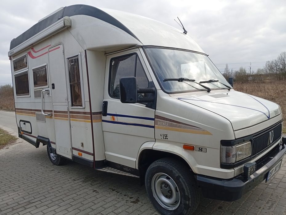 Fiat Ducato kamper KNAUS -6 osobowy,woda ,WC ,ogrzewanie ,gaz,kuchen