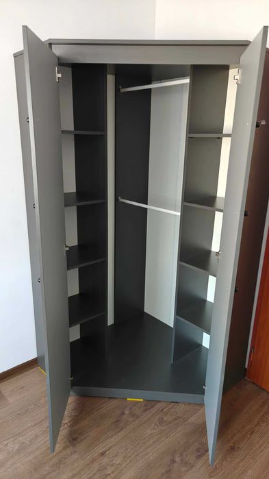 Szafa narożna - 2 drzwi