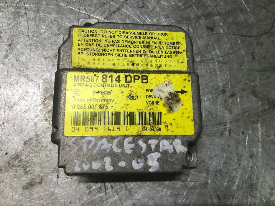 CENTRALINA DO AIRBAG MITSUBISHI SPACE STAR 98-04 MR587814 0285001375