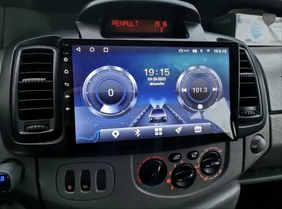 Android магнітола opel vivaro renault trafic nissan primastar віваро