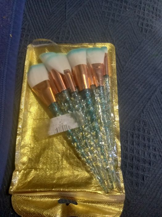 Набір пензлів кистей для макіяжу