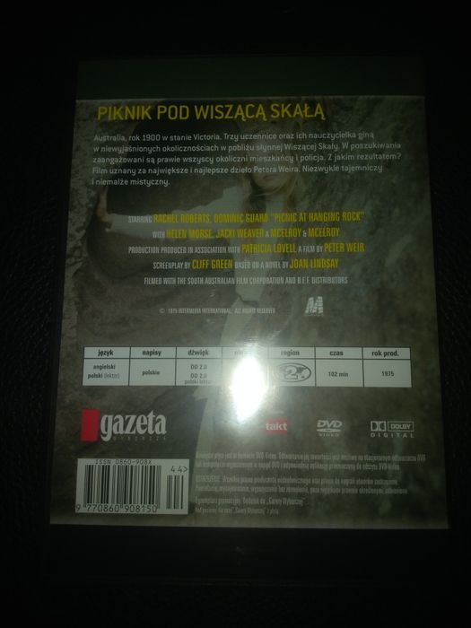 Piknik pod wiszącą skałą dvd nowa bez folii