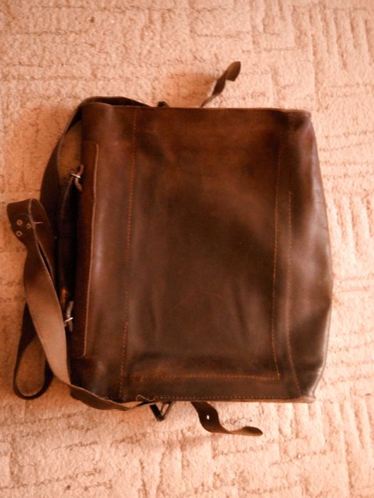 Сумка портфель кожанная *реставрация