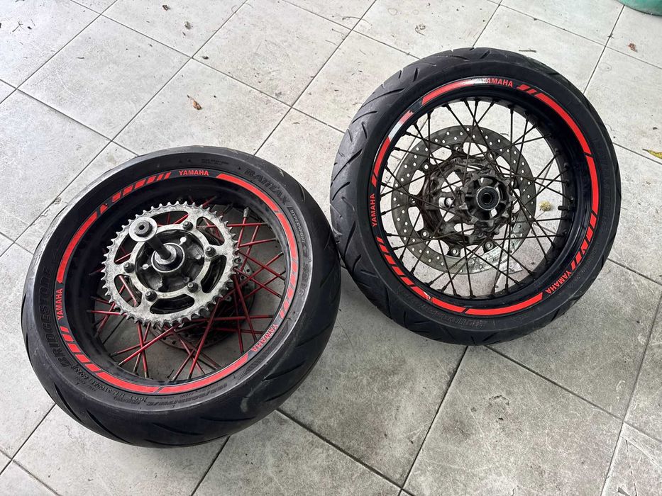Rodas Supermotard completas Yamaha XT 660 X