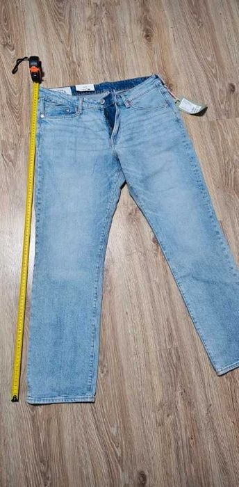 Męskie jeansy H&M Straight Regular Fit | Nowe z metką | W34 L32 |