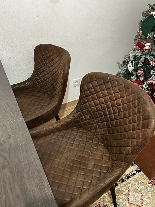 Mesa de Jantar Extensível Castanha