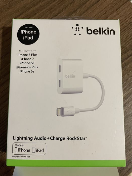 Lightning audio + charge rockstar