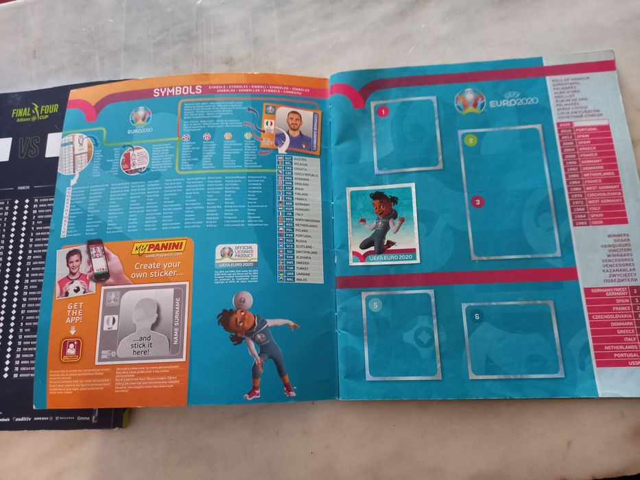 Caderneta Uefa Euro 2020