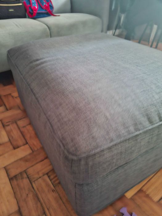 Sofá 3 lugares e Pisa Pés do Ikea