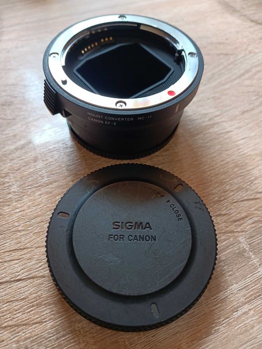 Konwerter MC-11 Sigma Canon Sony E - jak nowy