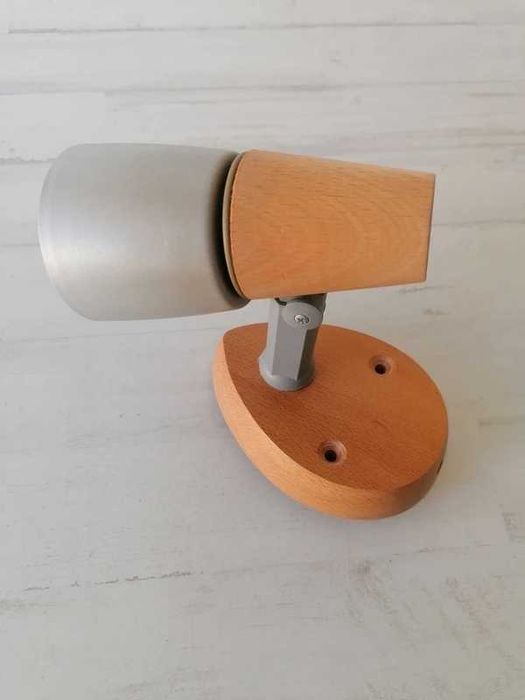 Candeeiro Parede Madeira e Metal Ikea Ljus 40W