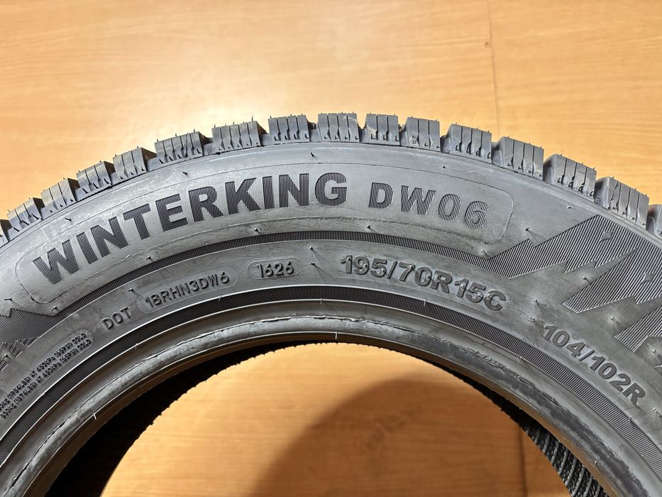 195/70 R 15C Doublestar WinterKing DW06 2026рік Зима комплект шини