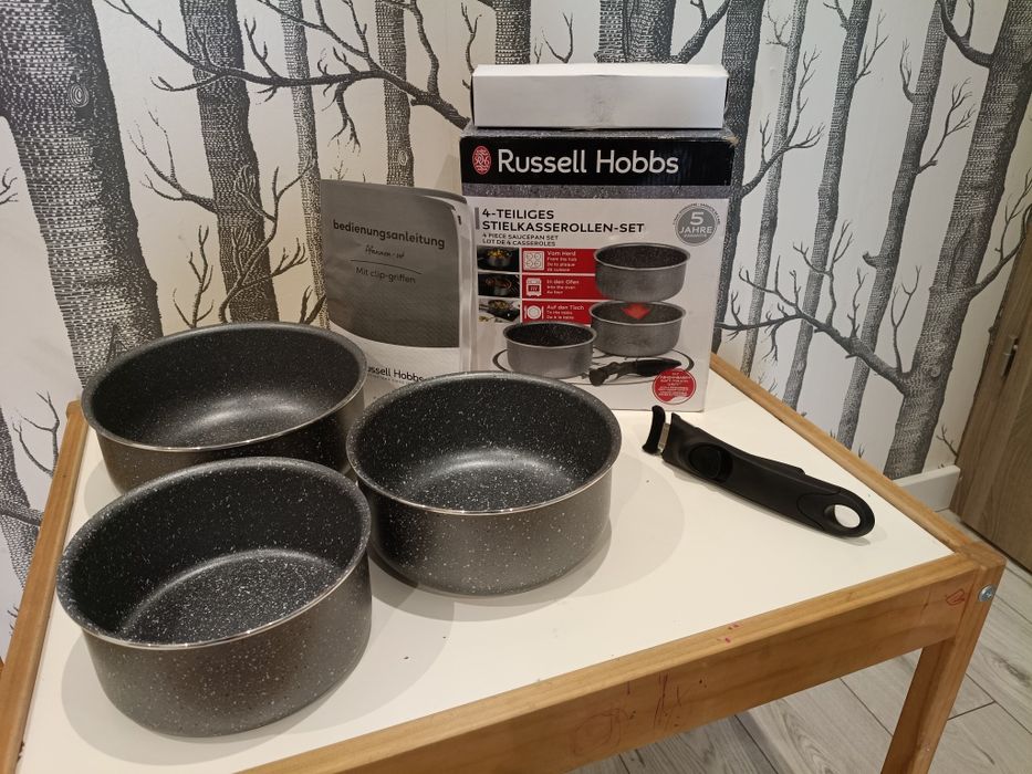 Zestaw garnków\rondli Russell Hobbs