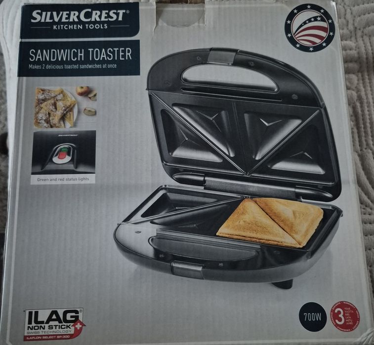 nowy toster/opiekacz SilverCrest 700W